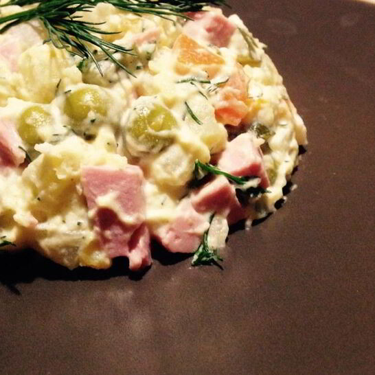 Рецепт салата оливье советский