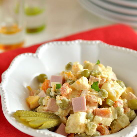 Рецепт салата оливье