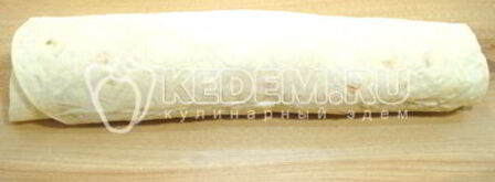 закуска оливье-рулет. Шаг 11