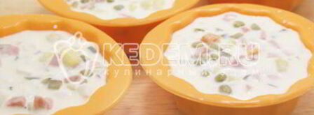 заливное оливье. Шаг 9