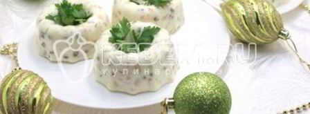 заливное оливье. Шаг 10