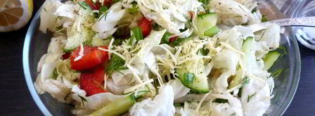 овощной салат с сыром. Шаг 5