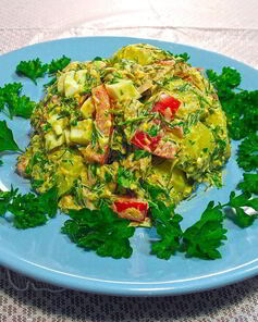 Рыбные салаты