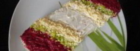 салат хлопушка. Шаг 11