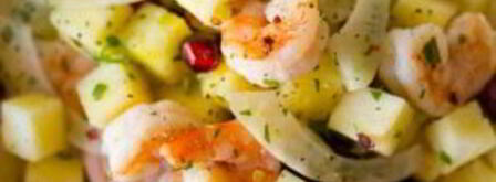 салат креветки с ананасом. Шаг 3