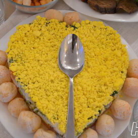 Рецепт декабрьской мимозы