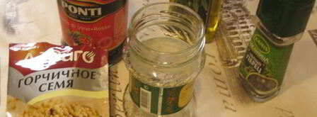 французский зеленый салат мимоза. Шаг 3