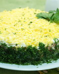 Классический салат Мимоза