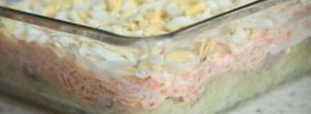 мимоза с горбушей. Шаг 11