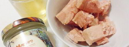 мимоза в лаваше. Шаг 3