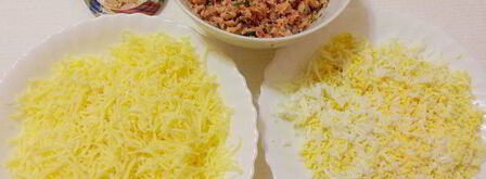 мимоза в лаваше. Шаг 6