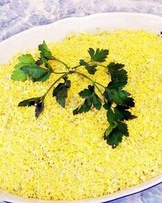 Салат Мимоза классический с консервой