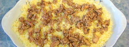 салат мимоза классический с консервой. Шаг 11