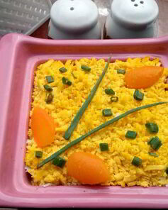 Салат Мимоза классический с сыром