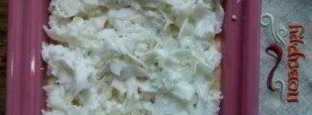 салат мимоза классический с сыром. Шаг 6