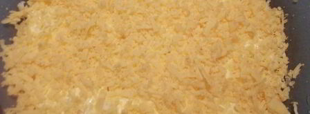 салат мимоза с копченой ставридой и яблоком. Шаг 5