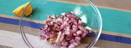 салат мимоза со шпротами. Шаг 6