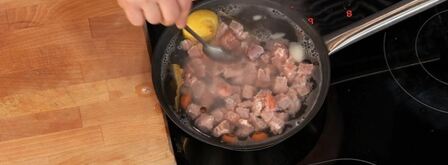 салат мимоза в новом стиле. Шаг 4