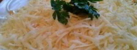 салат мимоза вкусный. Шаг 8