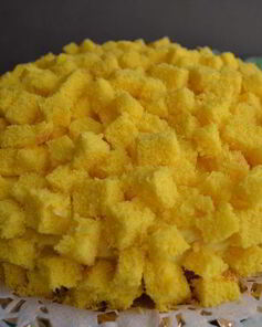 Торт мимоза