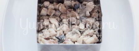 диетическая селедка под шубой без майонеза и картошки. Шаг 4