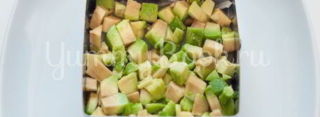 диетическая селедка под шубой без майонеза и картошки. Шаг 6