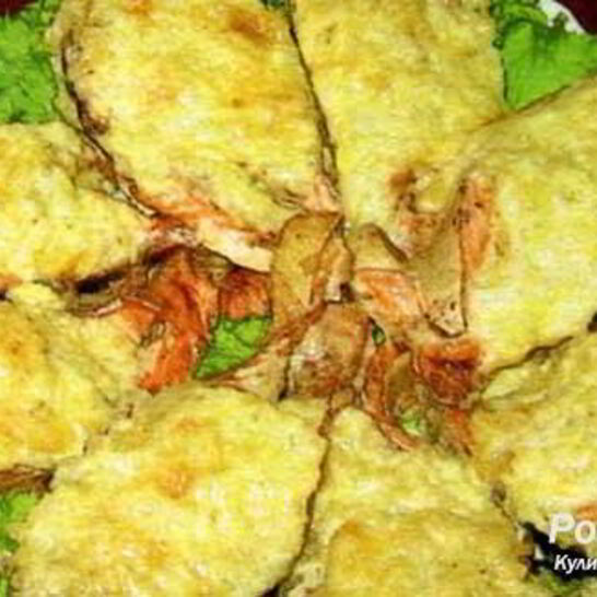 Рецепт горбуши, запеченной под шубой