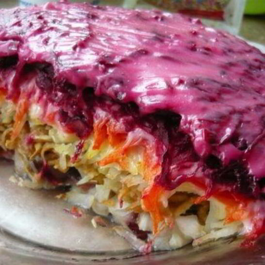 Рецепт классической сельди под шубой по-домашнему