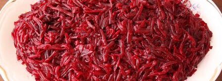 классический салат сельдь под шубой. Шаг 7