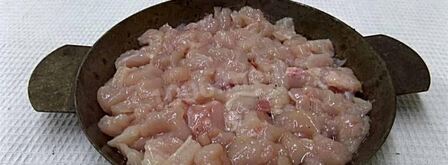 куриное мясо под шубой в духовке. Шаг 8