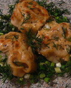 Манты под шубой