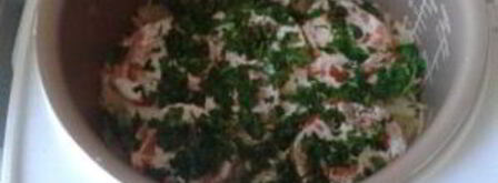 мясо под шубой в мультиварке. Шаг 5