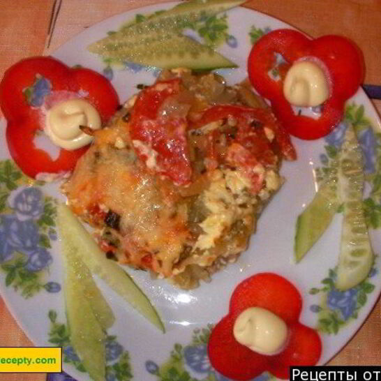 Рецепт мяса свинина с картошкой под шубой