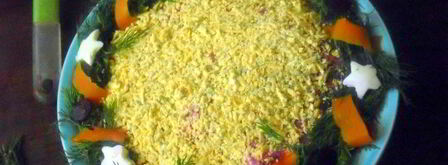 новогодняя сельдь под шубой. Шаг 4