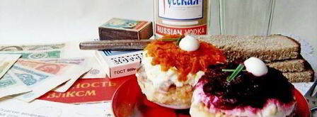 пирожные сельдь под шубой. Шаг 8