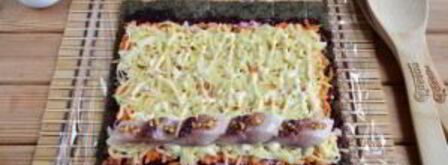 роллы селедка под шубой. Шаг 5