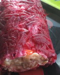 Рулет Селедка под шубой