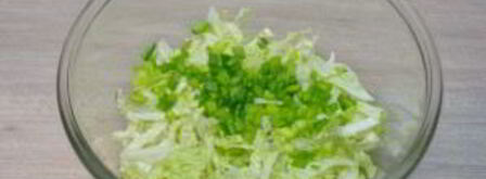 салат кальмары под шубой. Шаг 3