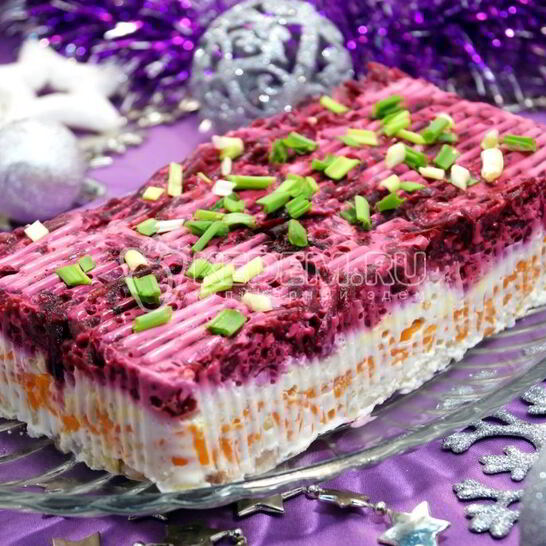 Рецепт салата заливная селедка под шубой