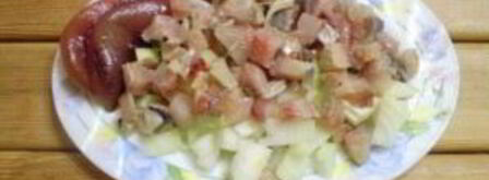 селедка под шубой в виде рулета. Шаг 4