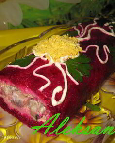 Селедка в рукаве под шубой