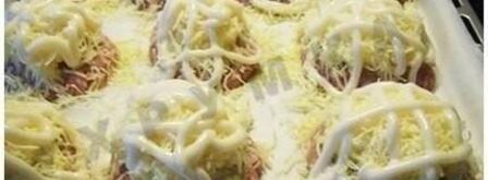 шарики из фарша под шубой в духовке. Шаг 3