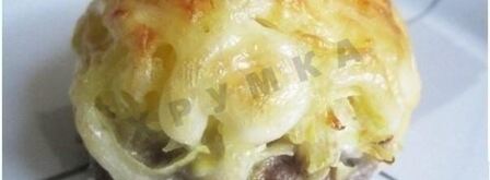 шарики из фарша под шубой в духовке. Шаг 5