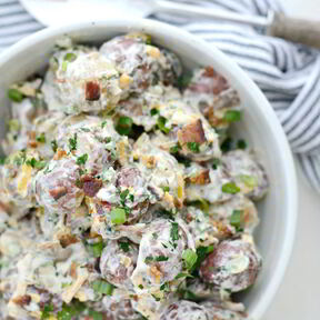 Салат с картошкой