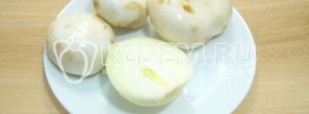 салат с курицей пасхальный. Шаг 3