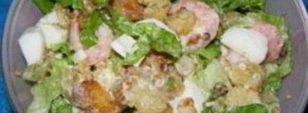 салат с сухариками. Шаг 11