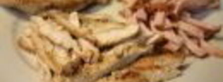 пицца на лаваше по мотивам салата цезарь. Шаг 4