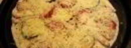 пицца на лаваше по мотивам салата цезарь. Шаг 6