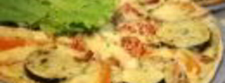 пицца на лаваше по мотивам салата цезарь. Шаг 7