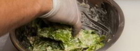 салат цезарь без курицы. Шаг 4